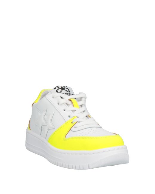 2 Star Yellow Trainers
