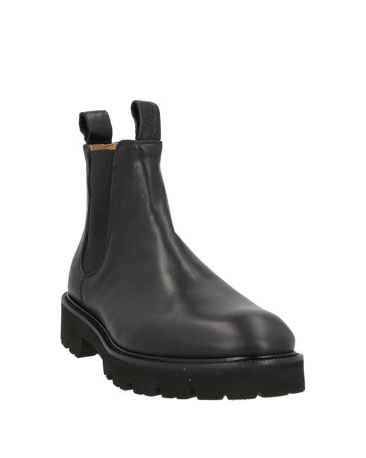G.H.BASS Black Ankle Boots for men