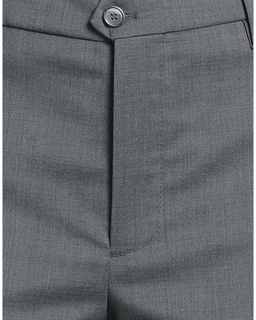 Briglia 1949 Gray Pants Virgin Wool, Polyester, Elastane