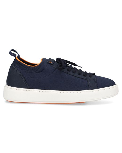 Sneakers Santoni de hombre de color Blue