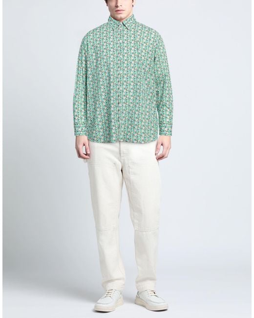 Camicia di ABSEITS in Blue da Uomo