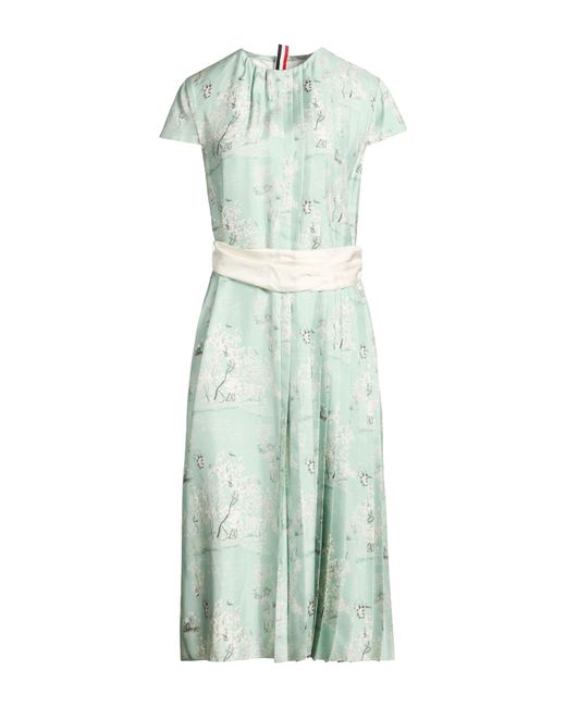 Thom Browne Green Midi Dress