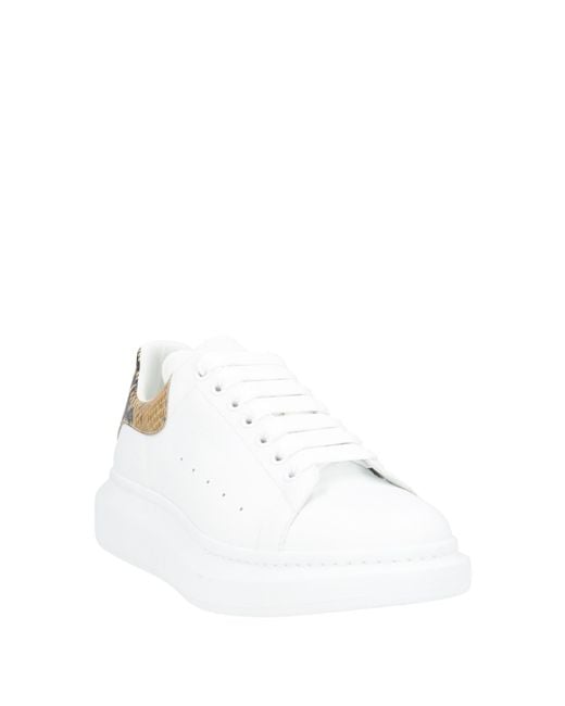 McQueen Natural Trainers for men