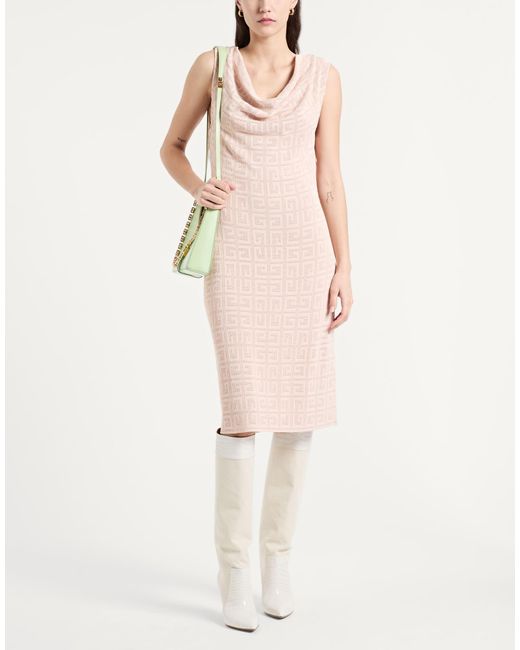 Givenchy Natural 4G Draped Dress