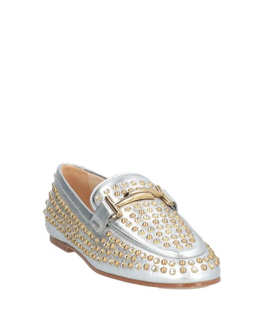 Tod's White Loafers Leather