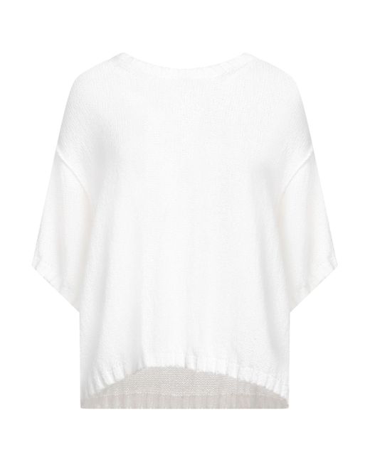 ALESSANDRO ASTE White Pullover