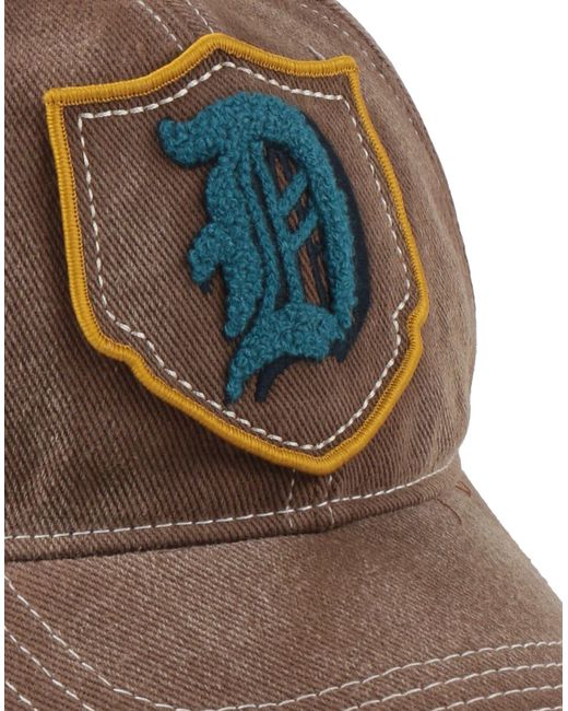 DIESEL Brown Hat for men