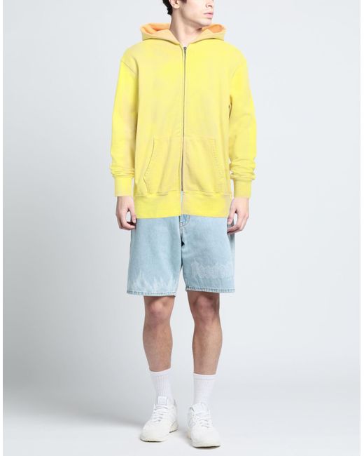 NOTSONORMAL Yellow Sweatshirt for men