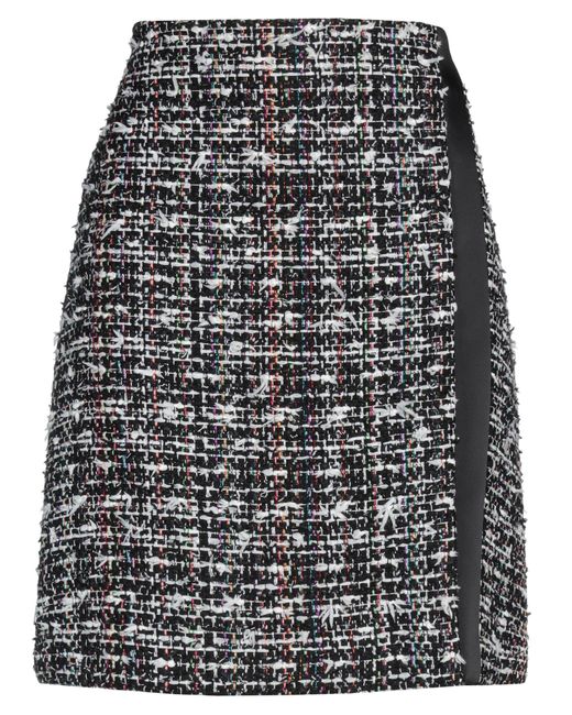 Karl Lagerfeld Gray Mini Skirt