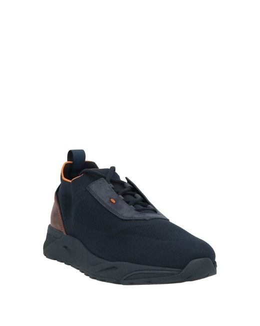 Santoni Blue Sneakers for men