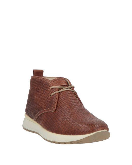 Igi&co Brown Ankle Boots Leather for men