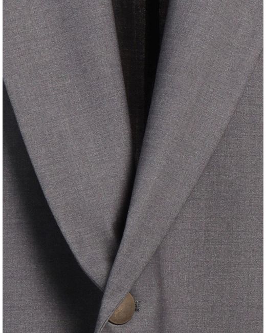 MARSĒM Gray Collection Blazer Polyester, Viscose, Elastane for men