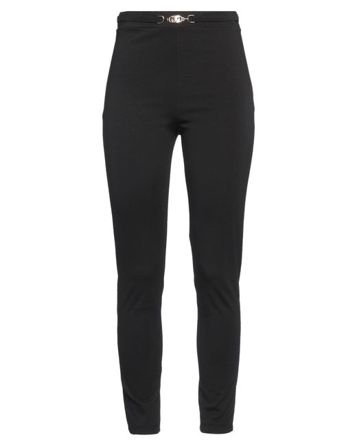 Gaelle Paris Black Pants Cotton, Polyamide, Elastane
