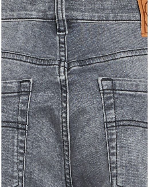 Marella Gray Jeans Cotton, Elastane