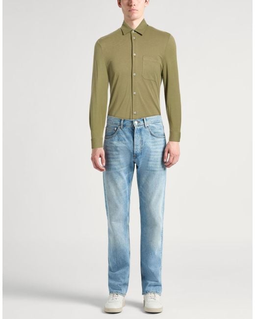 Moorer Green Shirts for men