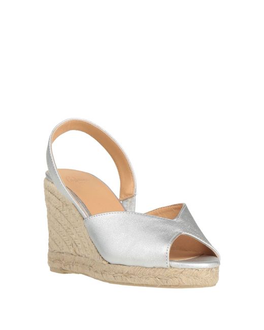 Castaner Natural Espadrilles Leather