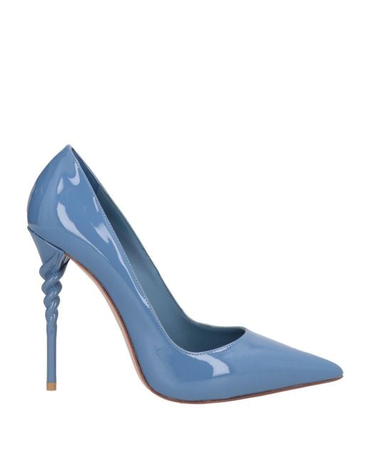 Le Silla Blue Pumps