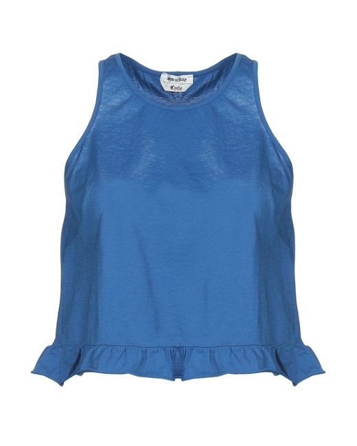 CYCLE Blue Top