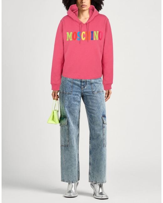Sudadera Moschino de color Pink