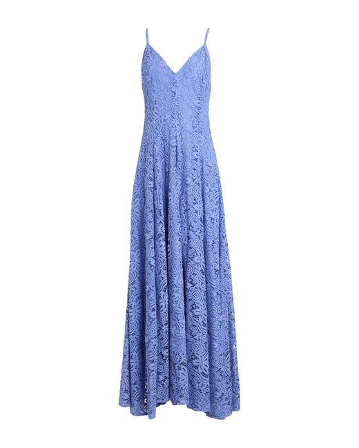 MILVA MI Blue Maxi-Kleid