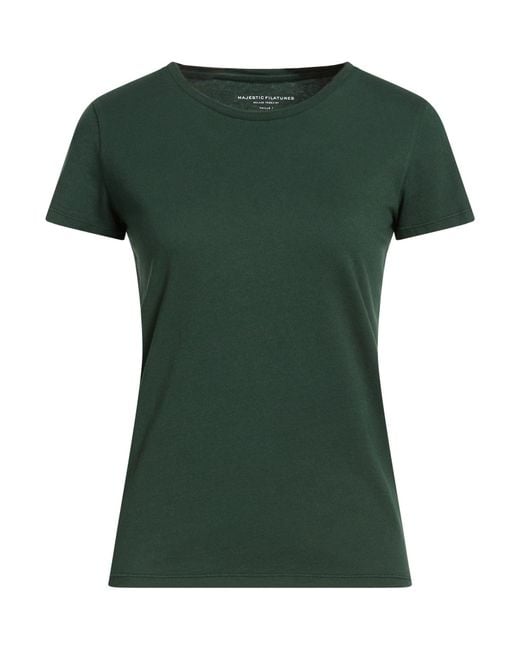 Majestic Filatures Green T-Shirts