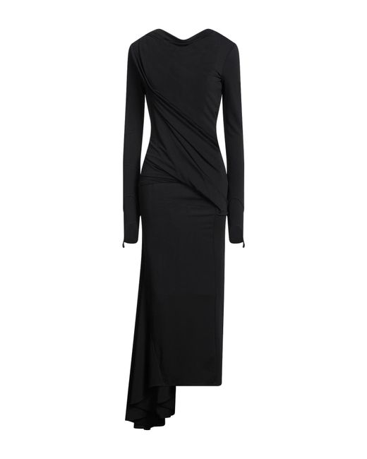 Givenchy Black Maxi Dress Viscose, Polyamide, Elastane