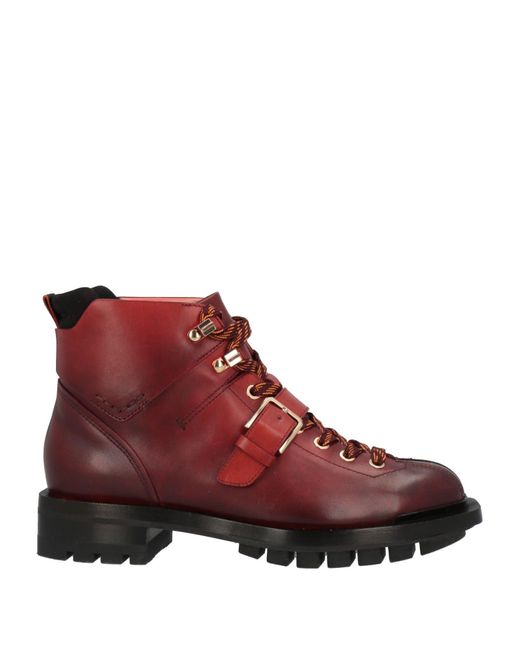 Santoni Red Stiefelette
