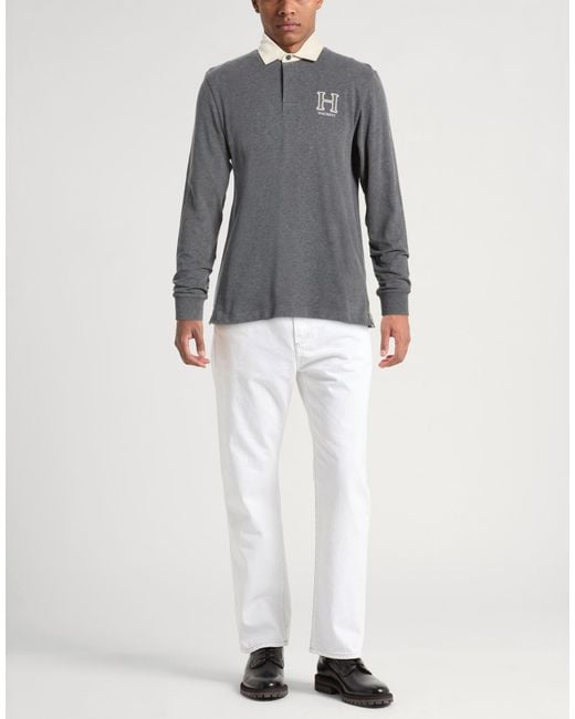 Polo Hackett de hombre de color Gray