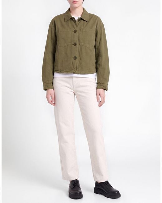 American Vintage Green Puffer Organic Cotton