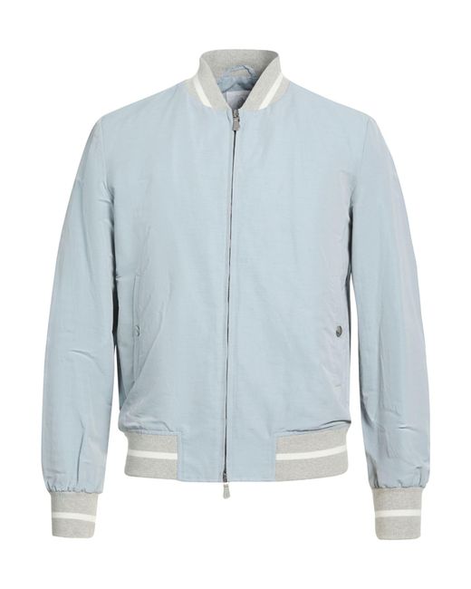 Eleventy Blue Sky Jacket Linen, Polyamide for men
