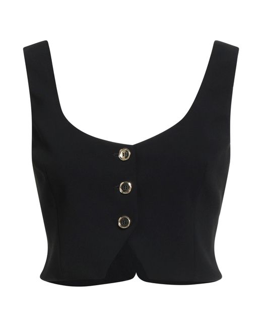 Pinko Black Tailored Vests