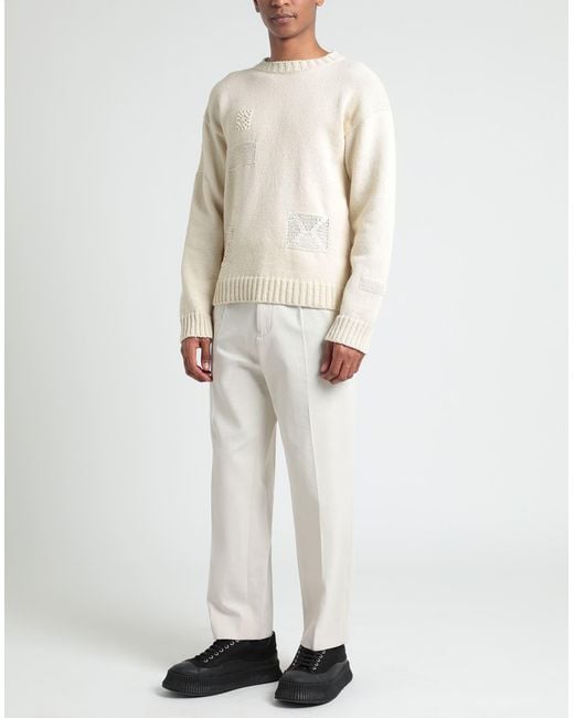Pullover di Jil Sander in Natural da Uomo