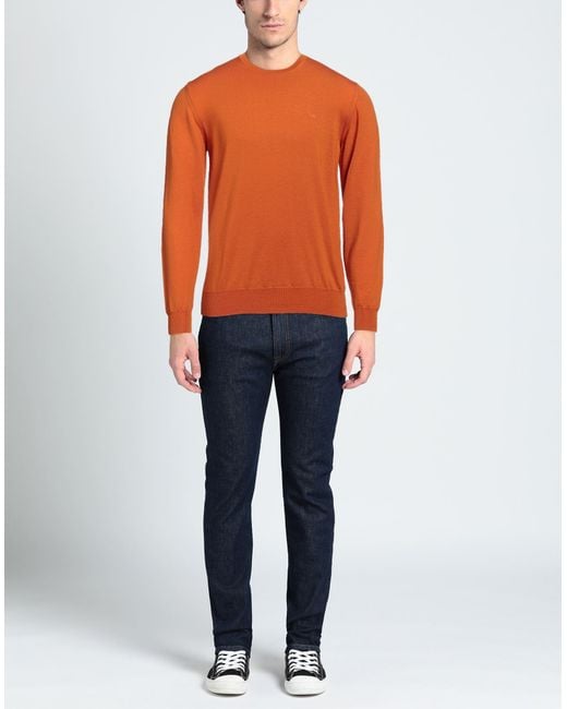 Harmont & Blaine Orange Sweater for men