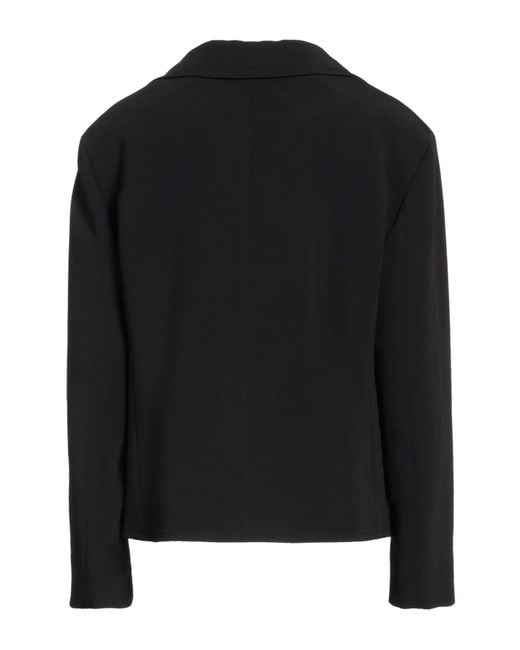 Etro Black Jacket Viscose, Acetate, Elastane