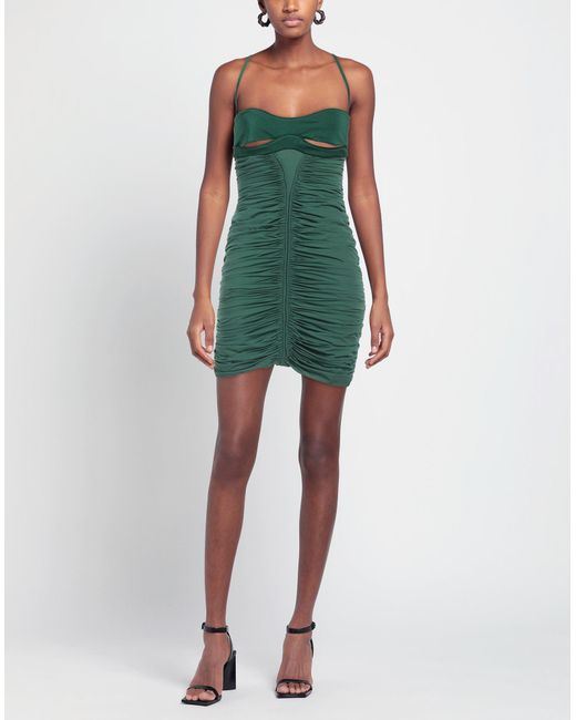 Vestito Corto di Mugler in Green