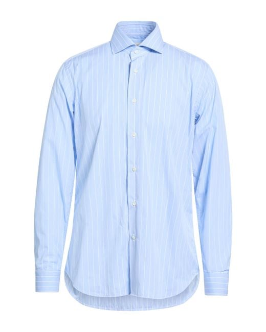 Guglielminotti Blue Shirts for men