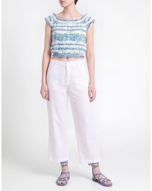 Poupette Blue Top Cotton
