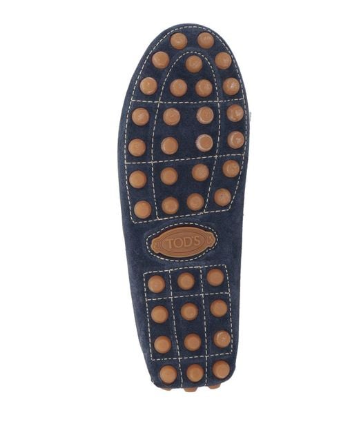 Tod's Blue Loafers