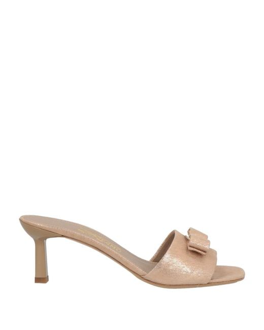 Ferragamo Natural Sandals