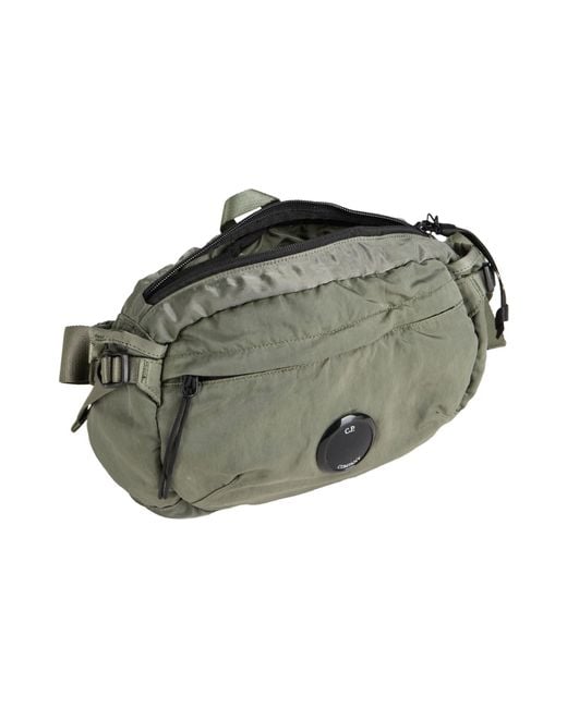 C P Company Green Belt Bag for men