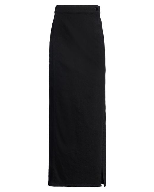 Emporio Armani Black Denim Skirts