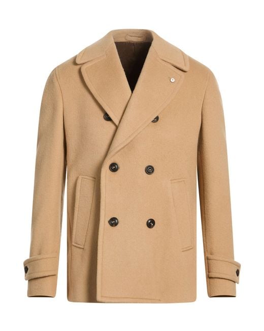 L.b.m. 1911 Natural Coat Wool, Nylon for men
