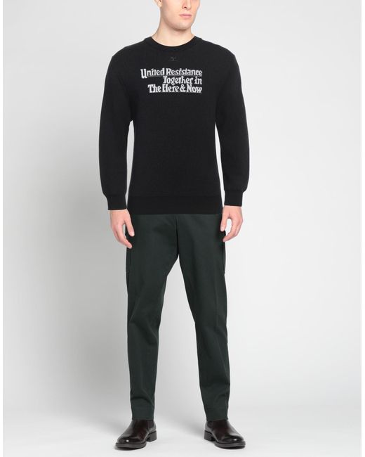 Courreges Black Sweater Polyamide, Elastane for men