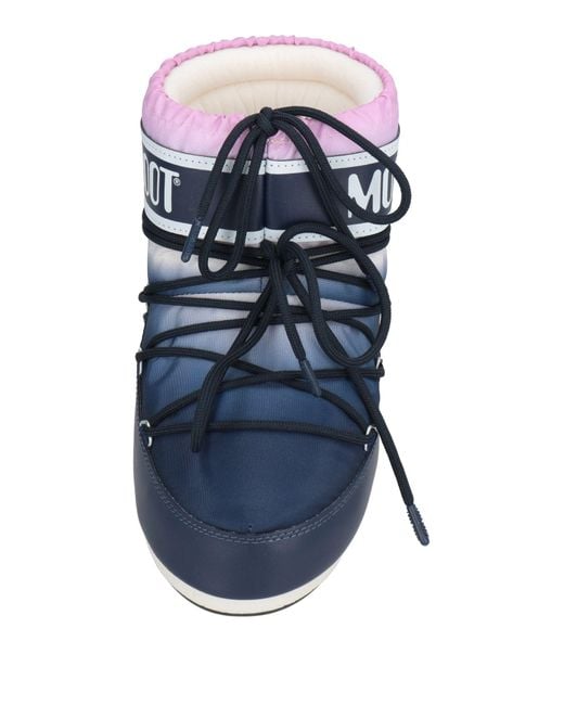 Botines de caña alta Moon Boot de color Blue