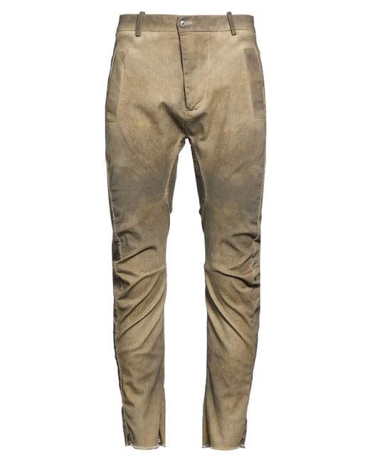 Masnada Natural Pants Cotton, Elastane for men