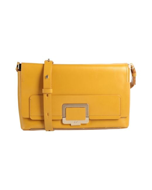 Borse A Tracolla di Roger Vivier in Yellow