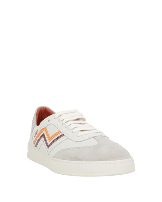 Missoni White Light Sneakers Leather