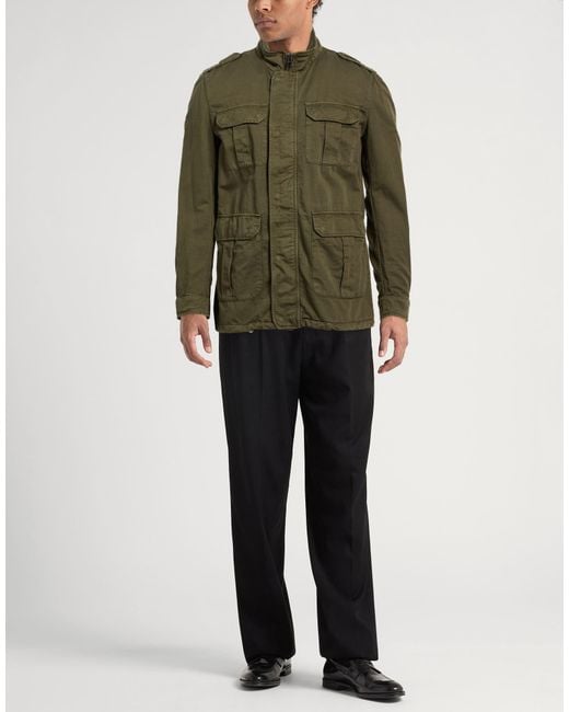 Herno Green Jackets for men