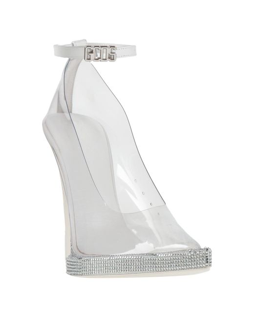 Gcds White Pumps Plastic