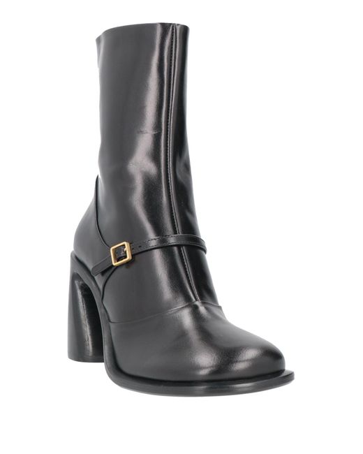 Rochas Black Ankle Boots